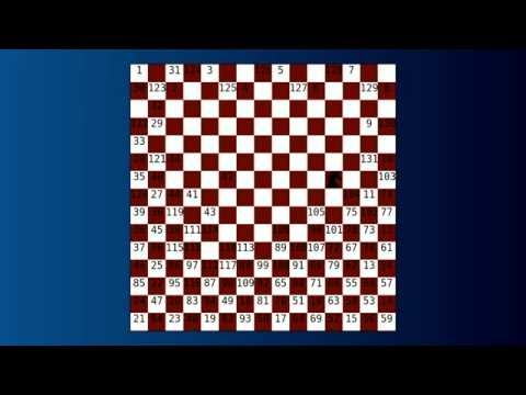 Knights tour solved for 15x15 chessboard