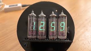 The VFD Illuminated using LED driver with NeoPixel Interface