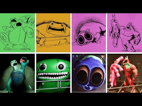 Garten of Banban 0,8 - All Credits Song References & Easter Eggs (Euphoric Days & Amnesia Songs)