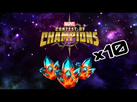 Opening 10 Premium Hero Crystal