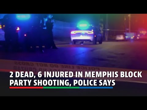 2 dead, 6 injured in Memphis block party shooting, police says