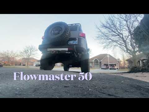 2007-2014 Toyota FJ Cruiser Flow master Exhaust Review and Sound Test! 