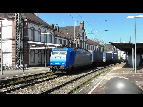 Zugsichtungen / Rheintalbahn / Rastatt III / 2016-04-20 full HD