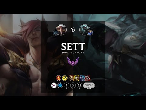 Sett Support vs Senna - KR Master Patch 12.15