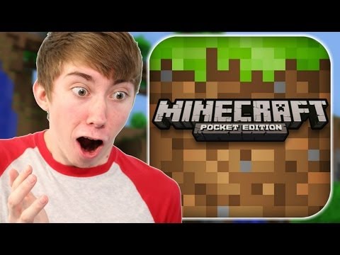 MINECRAFT: POCKET EDITION - Part 2 (iPhone Gameplay Video) - YouTube