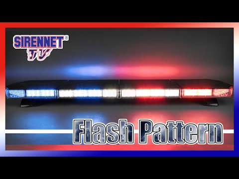 Flash Pattern: Code 3 Defender QuadCore LED Lightbar