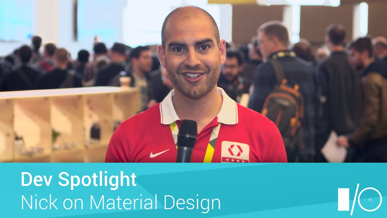 Dev Spotlight: Nick on Material Design