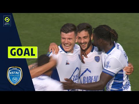Goal Xavier CHAVALERIN (84' - ESTAC) FC METZ - ESTAC TROYES (0-2) 21/22