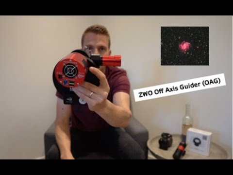 Astrophotography - Photographing the Fireworks Galaxy. ZWO Off Axis Guider (OAG) set up mistakes.