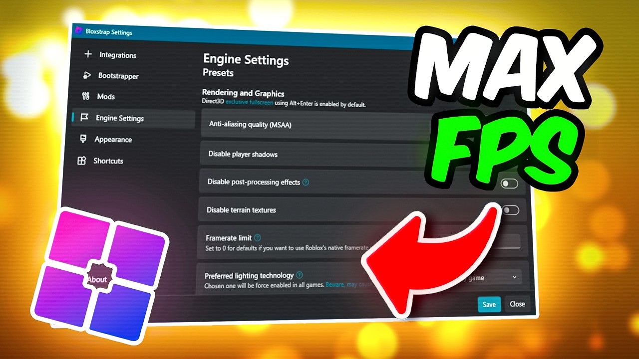How to Use Bloxstrap for Roblox FPS BOOST & LOW PING + BEST Fast Flags Settings!