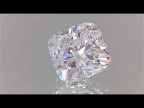 4.03 Carat Lab Grown Diamond - Cushion Cut D SI1 | BigDiamondsUSA