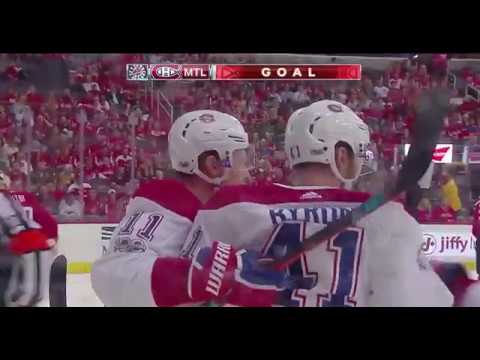 Brendan Gallagher Goal vs WSH October 7, 2017