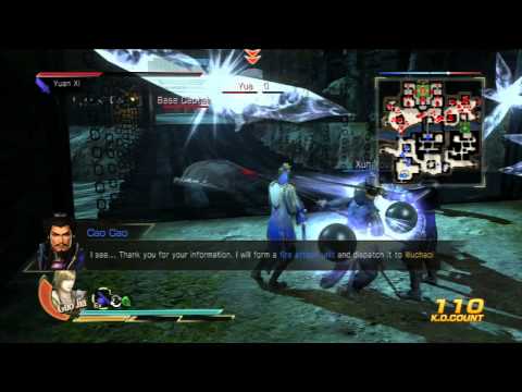 (PS3) Dynasty Warriors 8 Walkthrough NORMAL - Wei Stage 7 - Battle of Guandu