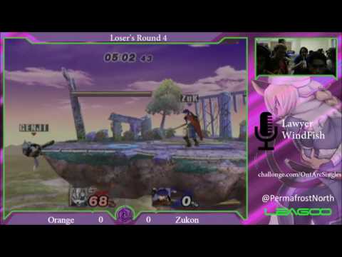 Ontario Arcadian Project M - Orange (Wolf) vs Zukon (Ike) - Losers Round 4