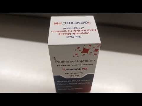 Genexol pm 100 mg paclitaxel injection treatment anti cancer...