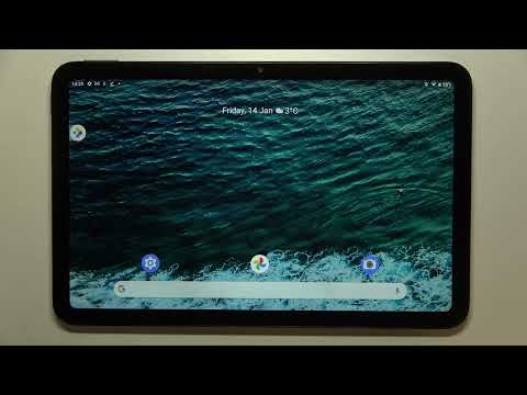 How to Show Battery Percentage in Status Bar in NOKIA T20 - Make Battery Percentage Visible