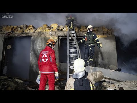 WATCH: Russian drones kill at least three in city of Odesa in Ukraine