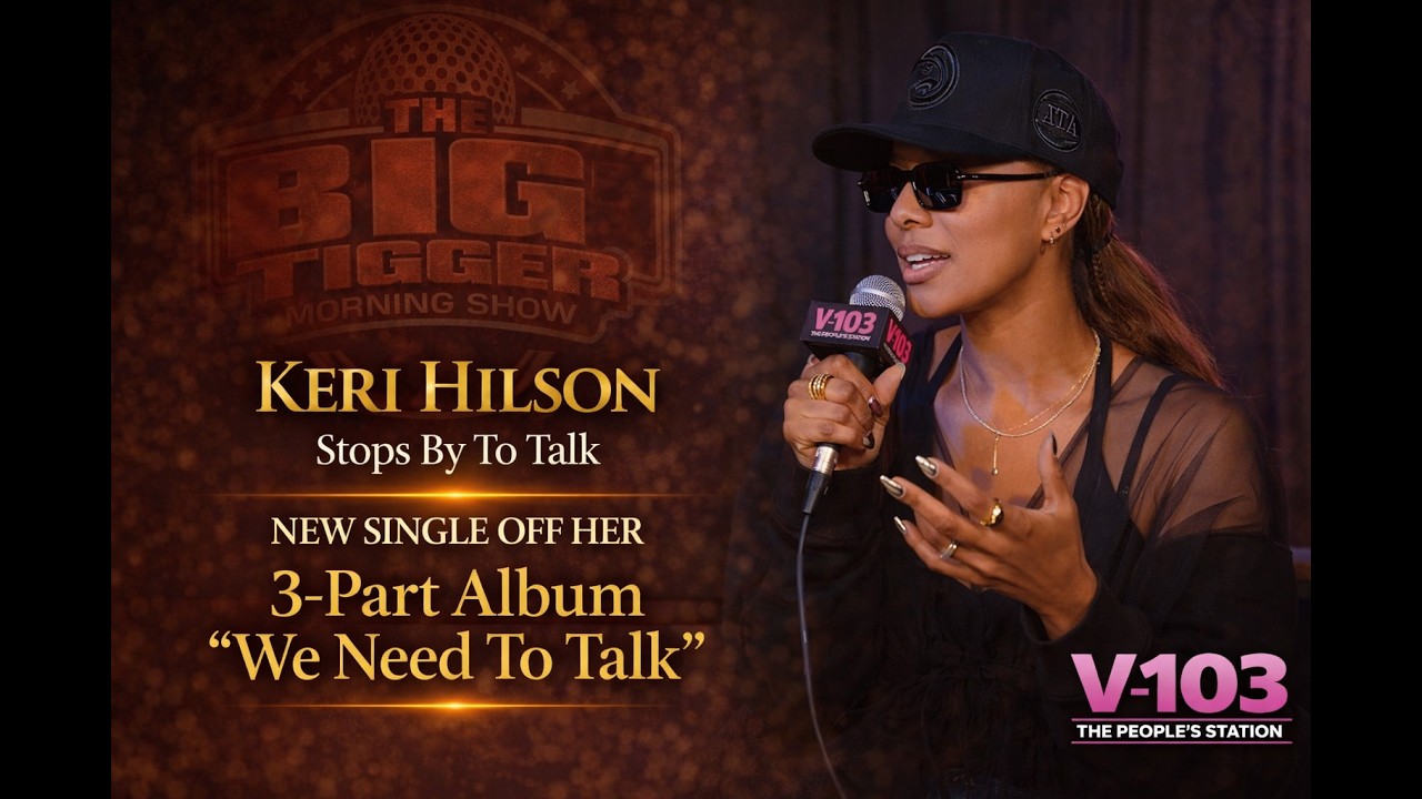 Keri Hilson Is BACK! 😳🔥 New Music + “We Need To Talk” Trilogy | V-103