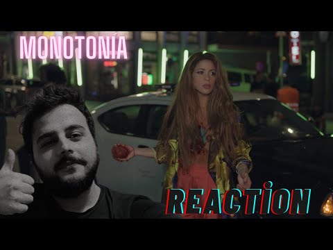 PIQUE YOU DON'T DESERVE BUT.. Monotonía - Shakira, Ozuna l First Time Reaction