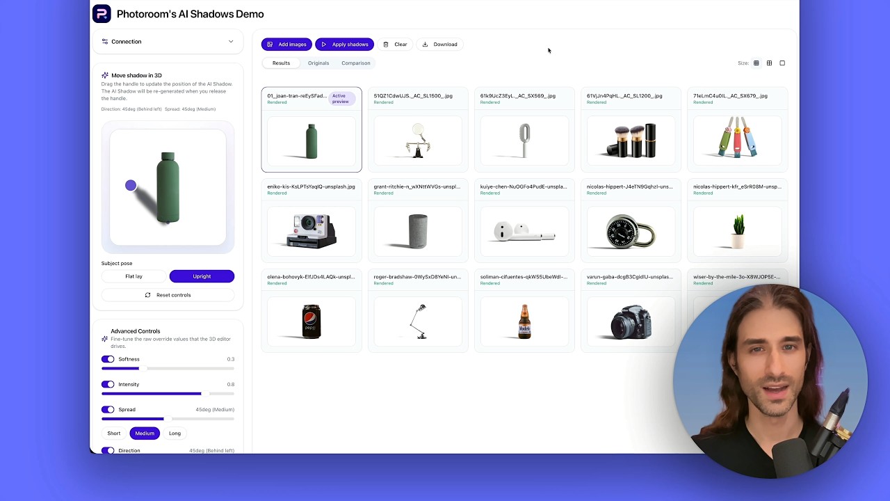 How to create realistic product shadows at scale (Photoroom API) video thumbnail