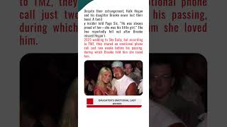 An emotional farewell from Hulk Hogan's daughter Brooke 2 weeks before his death - I love you