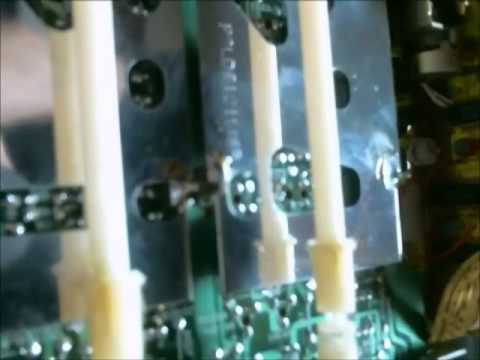 B+K Precision Oscilloscope 2125 Repair (Part 1)