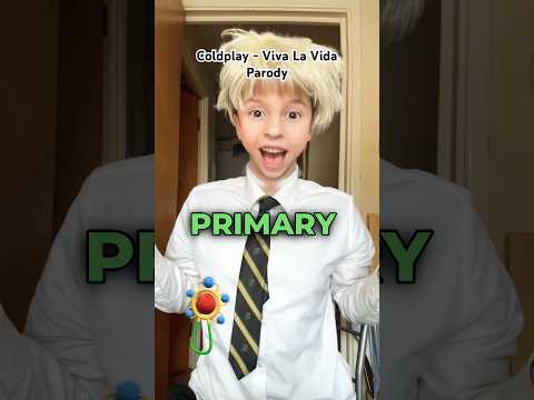 Which song shall I parody next? 🎵 Coldplay - Viva La Vida Parody #shorts #school #schoollife