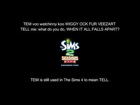 When It All Falls Apart Simlish - The Veronicas