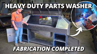 Download lagu Finishing the Fabrication on the HEAVY DUTY Parts Washer | Part 3 mp3