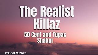 50 Cent and Tupac Shakur - The Realist Killaz (lyric video) #hiphop #tupac #50cent #remix #lyrics