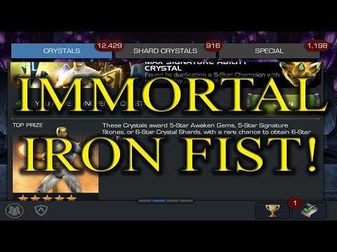 Pulling 3* and 4* Immortal Iron Fist Back to Back (Marvel Contest of Champions)