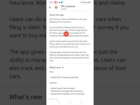 TPL insurance app.