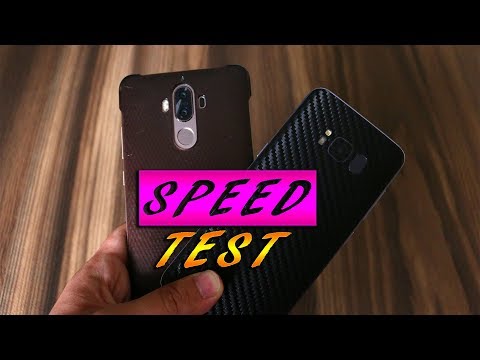 Huawei Mate 9 vs Samsung Galaxy S8 Speed Test