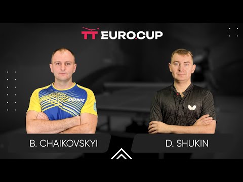 19:40 Bohdan Chaikovskyi - Dmytro Shukin 19.10.2024 TT Euro.Cup Ukraine Professional. TABLE 3