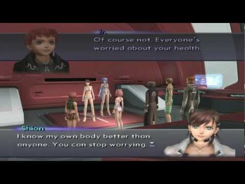 Xenosaga III HD Cutscene 235 - Plan to Infiltrate Merkabah (Durandal) - JAPANESE - SWIMSUIT MODE