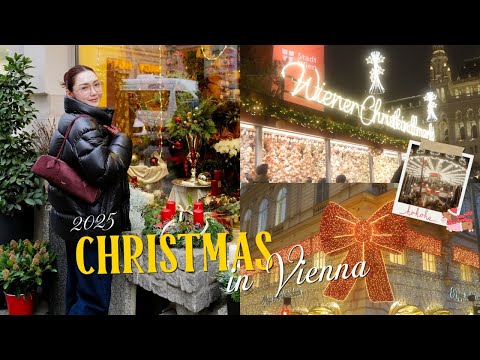 Vienna Vlog - thành phố của chợ Giáng Sinh đẹp nhất Châu Âu 🎄🌟
