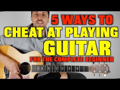 5 Ways To Cheat At Playing Guitar (complete beginners)