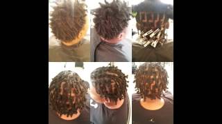 New Client || Someone Started her Locs Wrong!! *Braid Locs