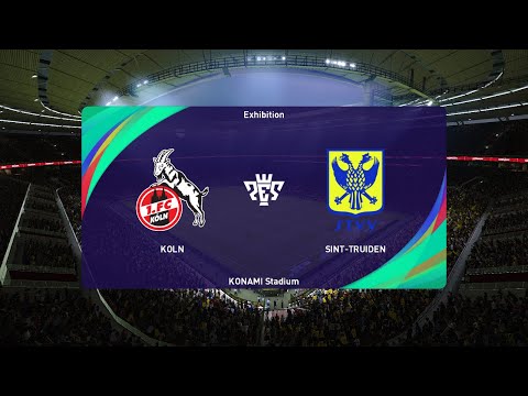 1. FC Köln vs Sint-Truidense VV (19/07/2024) Club Friendlies PES 2021