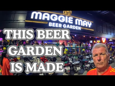 New beer garden in Pattaya and a cheap room on Soi pothole 