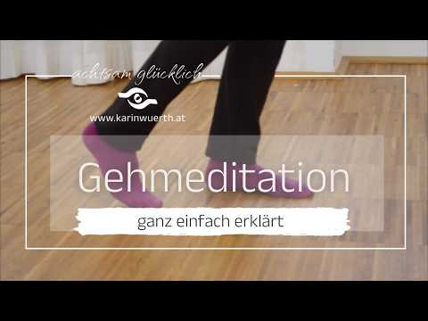 Anleitung zur Gehmeditation