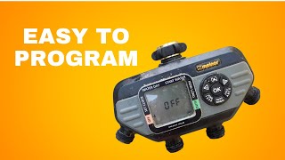 How to Program Melnor 4-Zone Water Timer