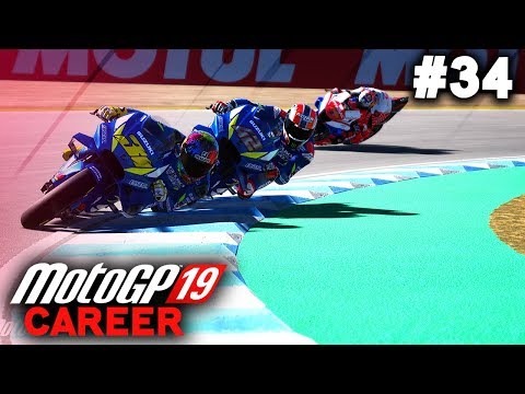 MotoGP 19 Career Mode Gameplay Part 34 - SUZUKI DOMINATION! (MotoGP 2019 Game Career Mode PS4 / PC)