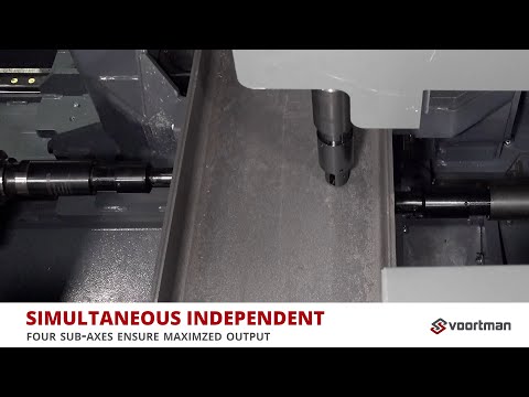 Voortman V633 | fastest milling, drilling and marking