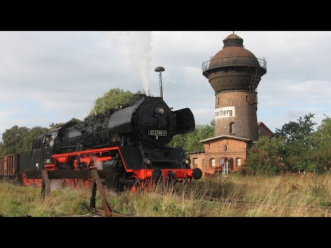 Steam freight train to Blumenberg - 50 3708 reminds of old times