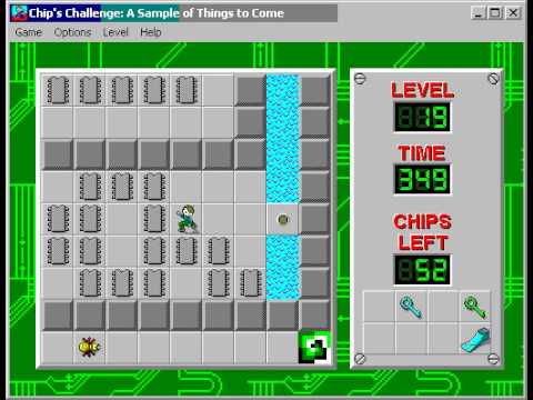CCLP2 level 19 solution - 301 seconds