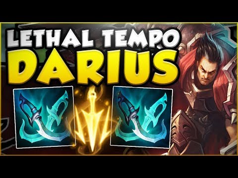 ATTACK SPEED OVERLOAD! INSTANT 5 STACK DARIUS BUILD! DARIUS SEASON 8 GAMEPLAY! - League of Legends
