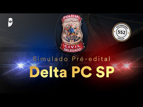Simulado Pré-edital - Delta PC SP - Correção