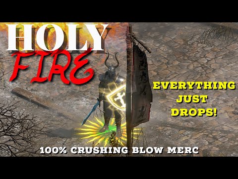 He Walks, THEY DROP: Holy Fire Auradin Diablo 2 Resurrected Zeal Paladin Build