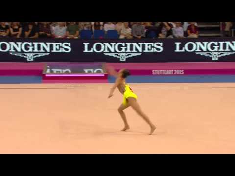 Laura Zeng - Ball - 2015 World Rhythmic Gymnastics Championships - All-Around Finals